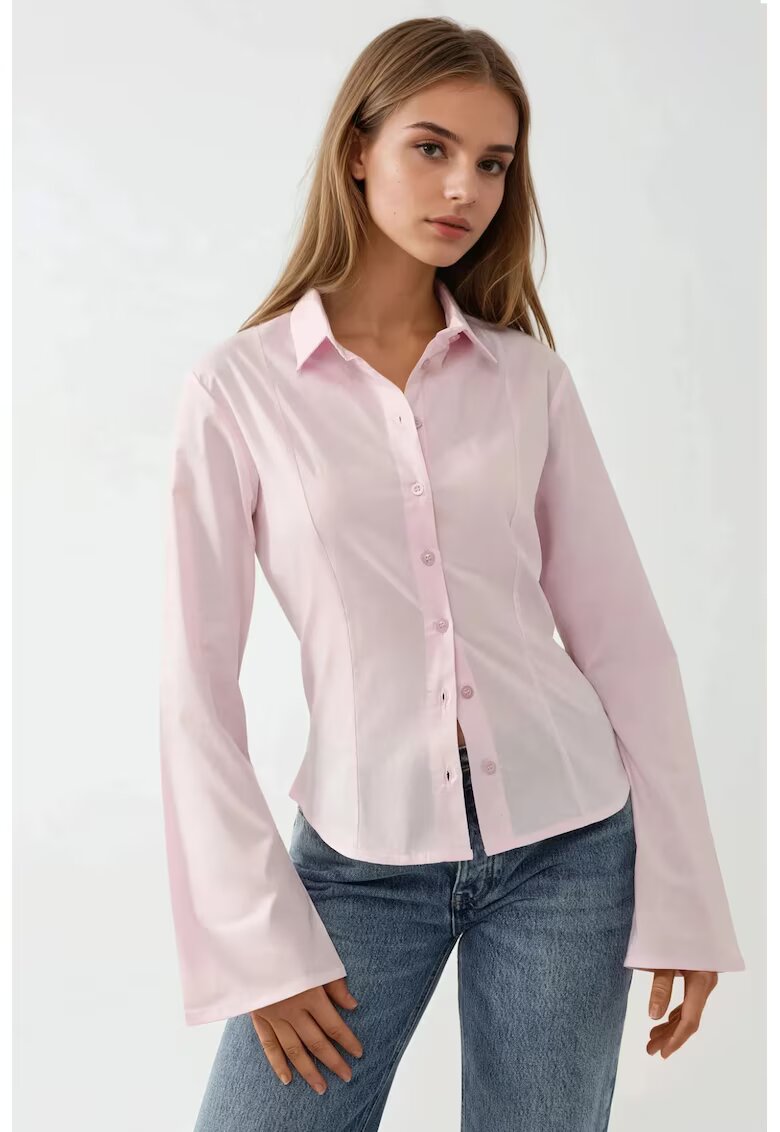 HiCCUP Camasa dama - textil - roz