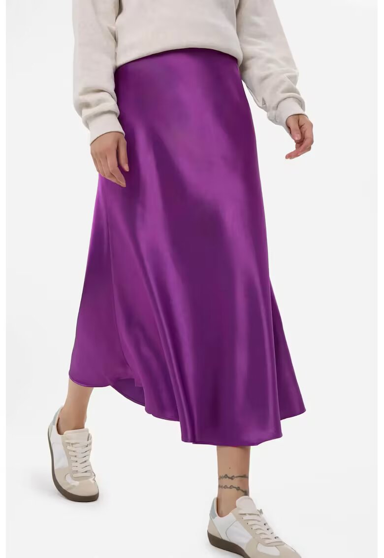 HiCCUP Fusta evazata din satin 00