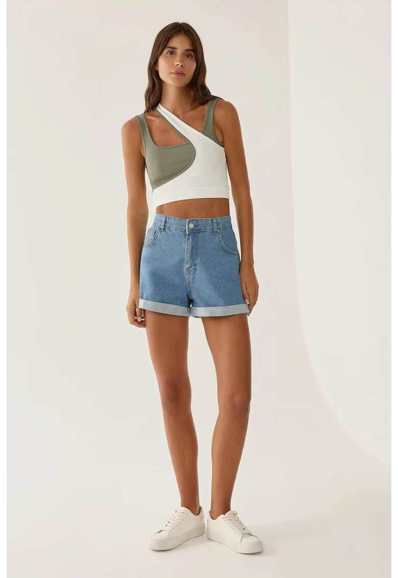 HiCCUP Pantaloni scurti dama - denim - albastru