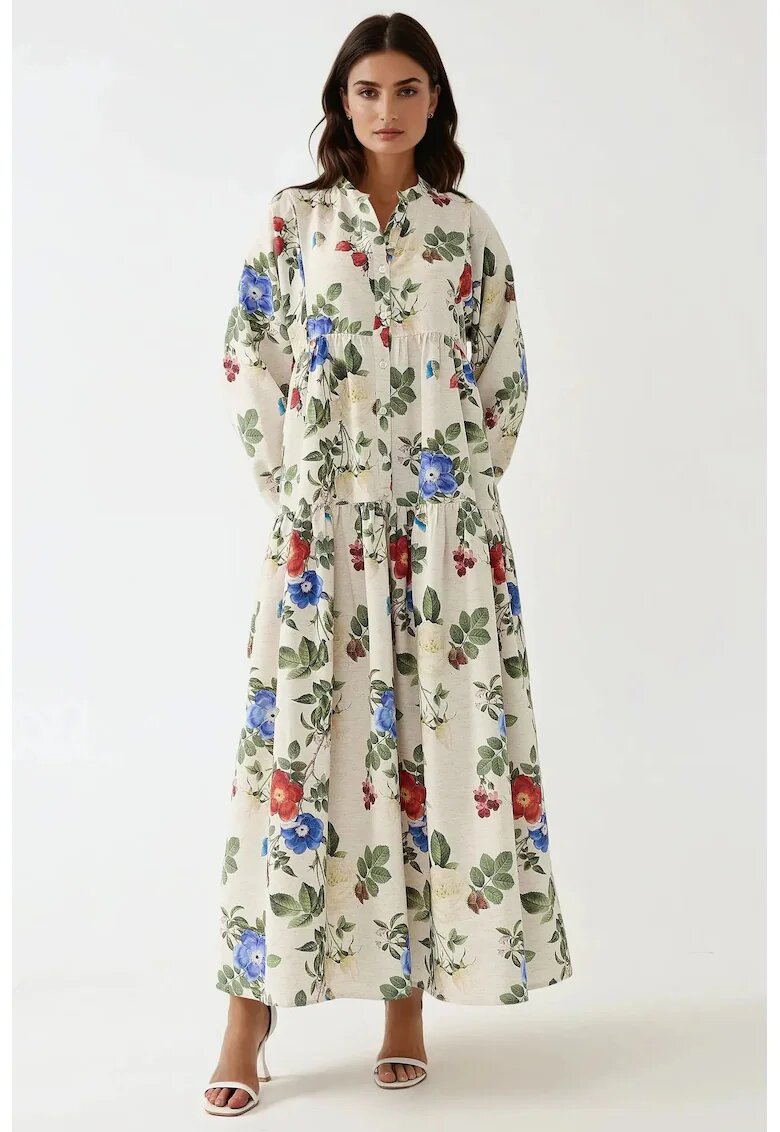 HiCCUP Rochie maxi - imprimeu floral - multicolor - in
