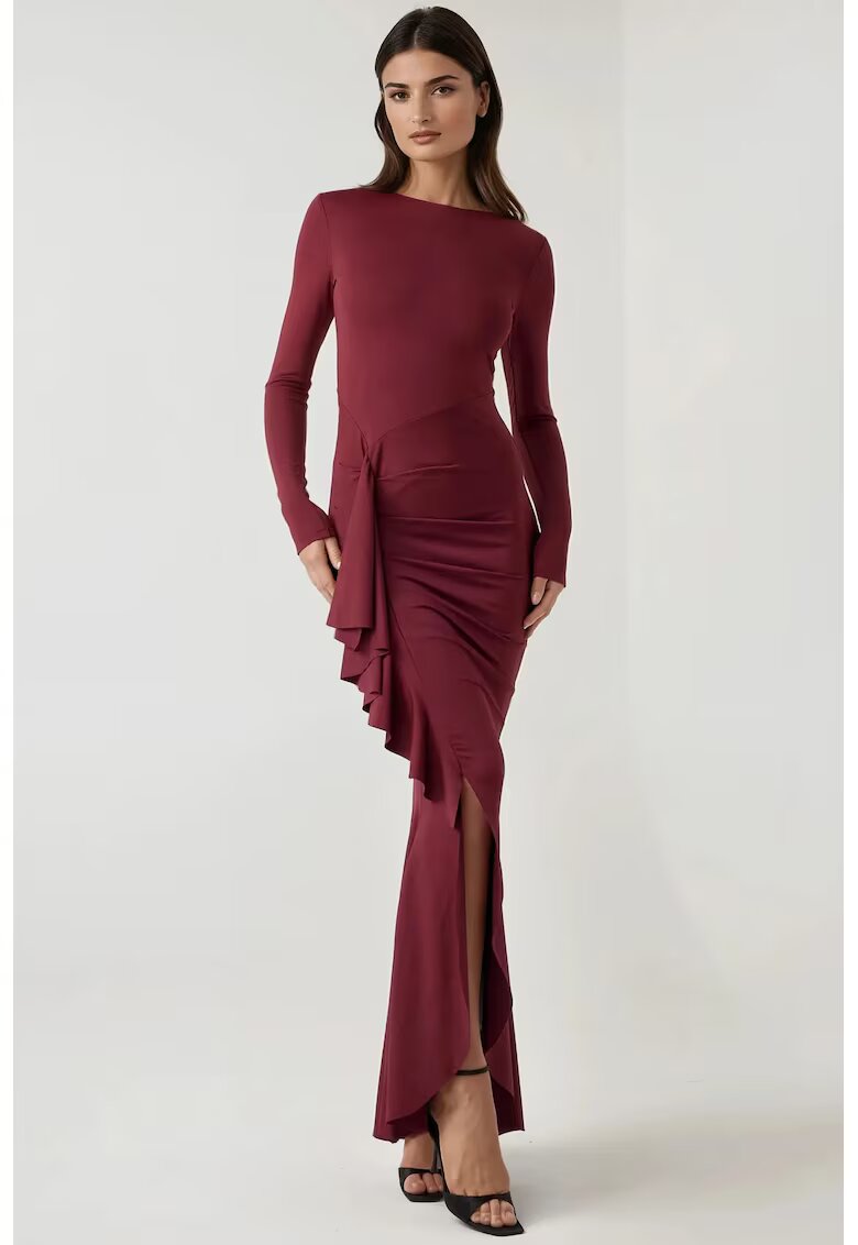 HiCCUP Rochie maxi - rosu - jerseu