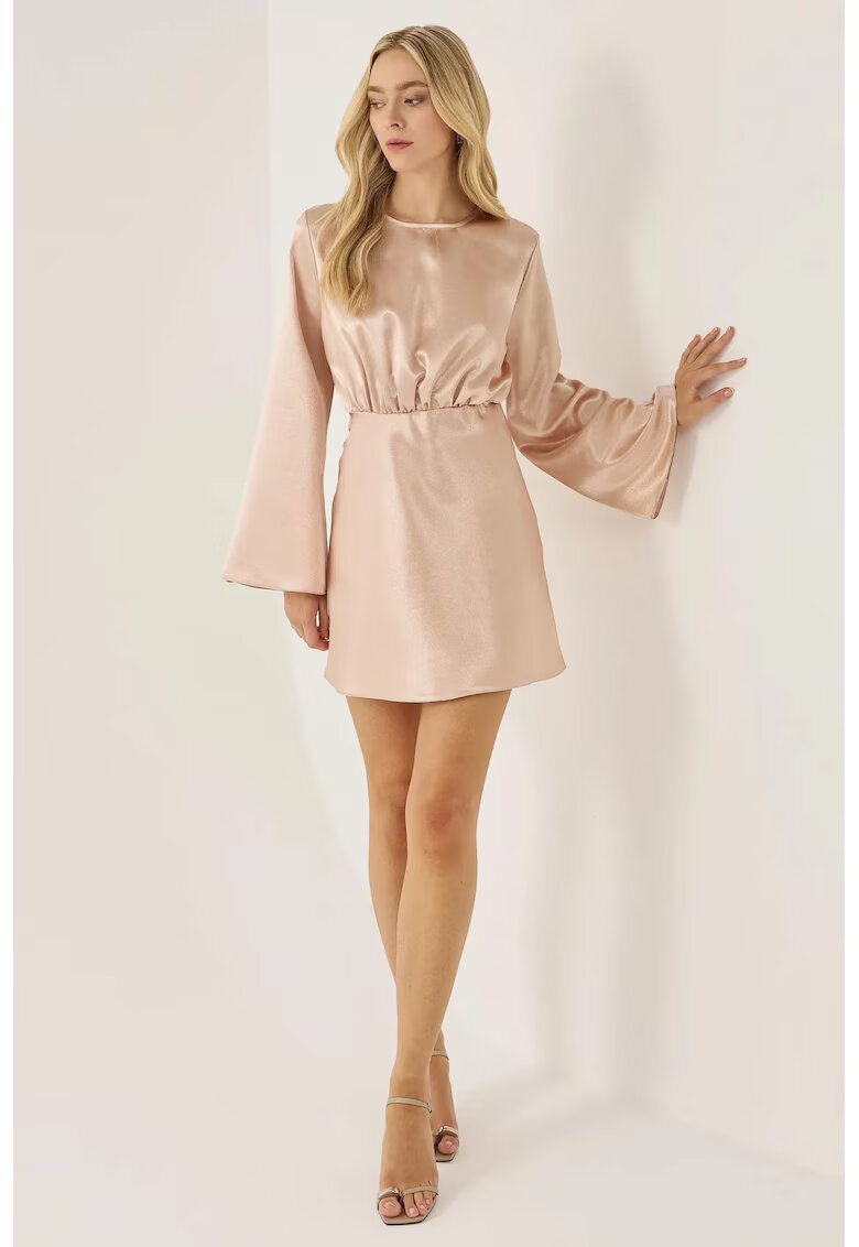 HiCCUP Rochie mini - satin - bej