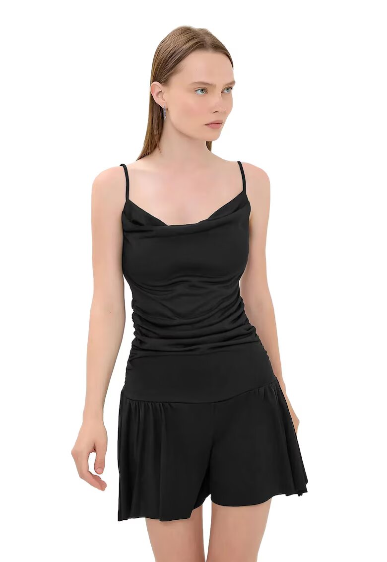 HiCCUP Salopeta pentru dama - Negru - Textil