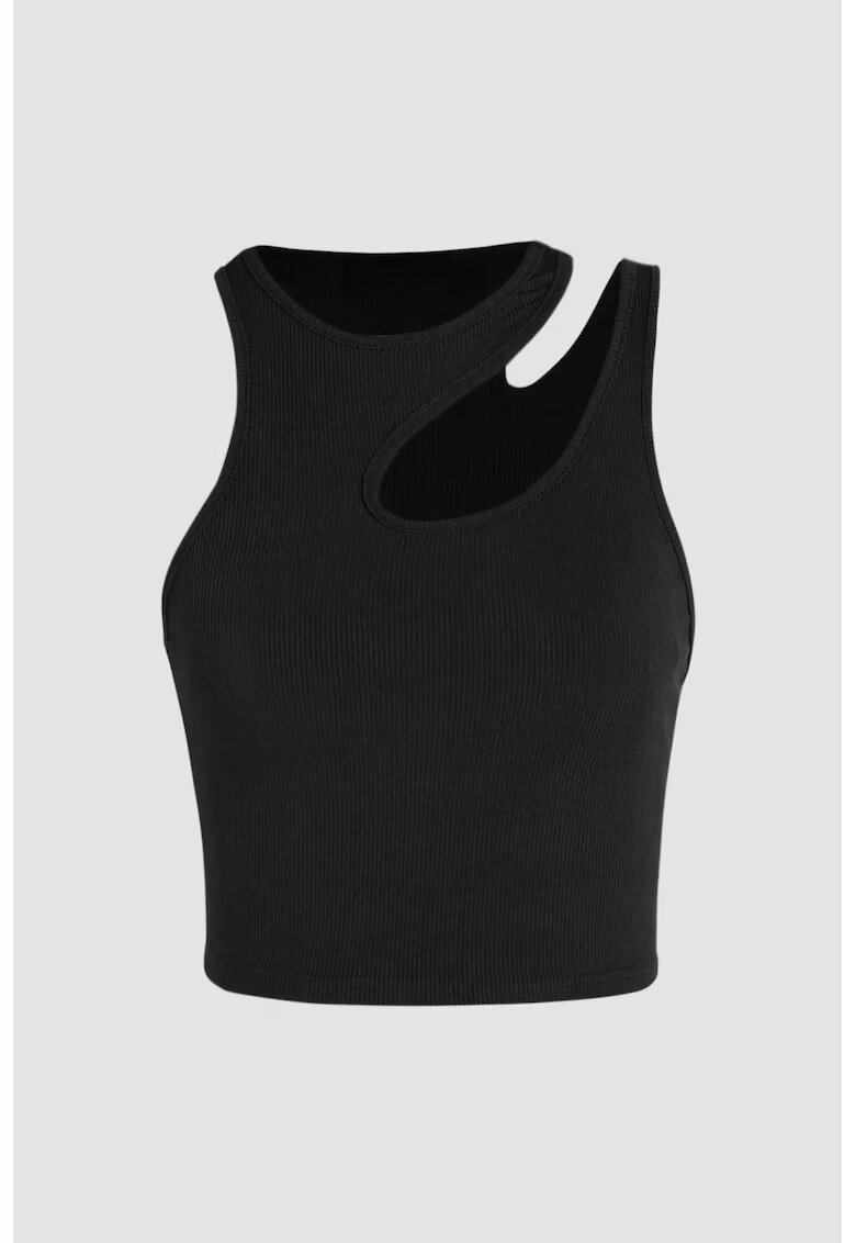 HiCCUP Top scurt asimetric negru