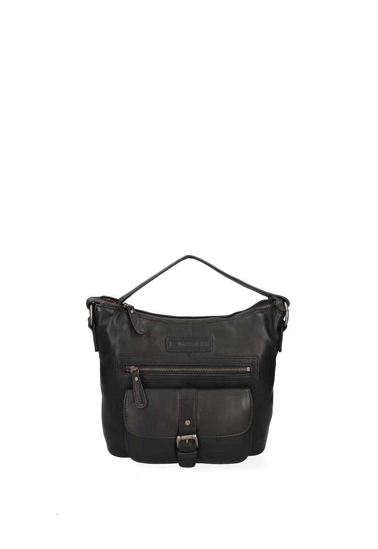 Hill Burry Geanta messenger de piele