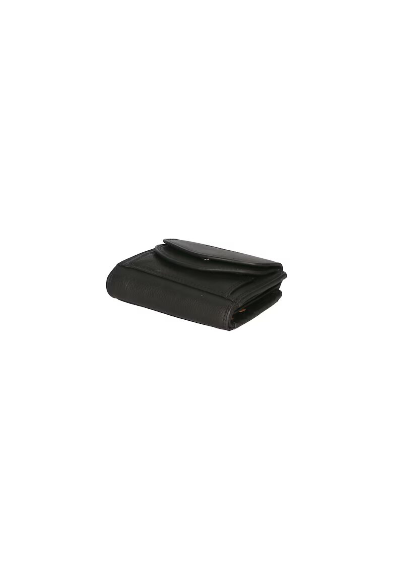 Hill Burry Portofel pliabil de piele - Negru