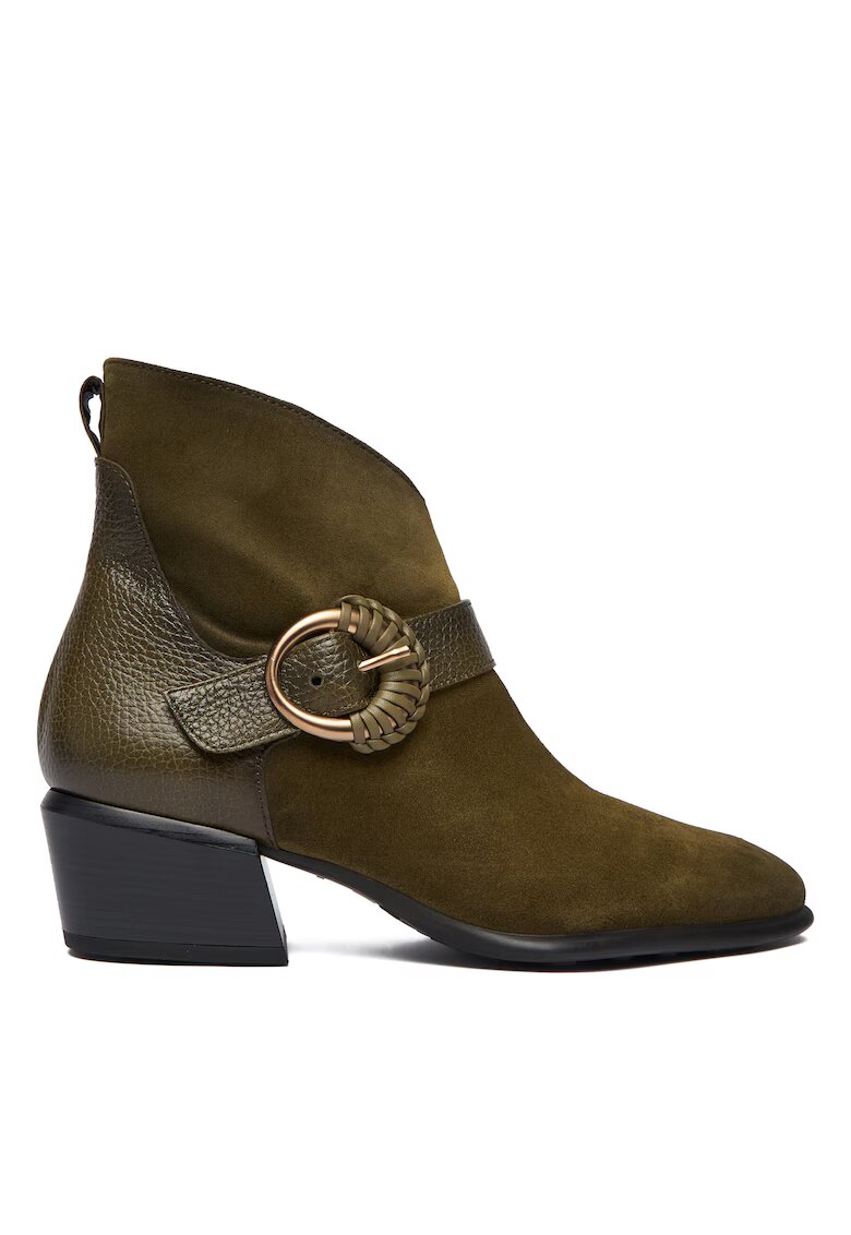 Hispanitas Botine dama C004 PHI254256 - Piele naturala - Verde