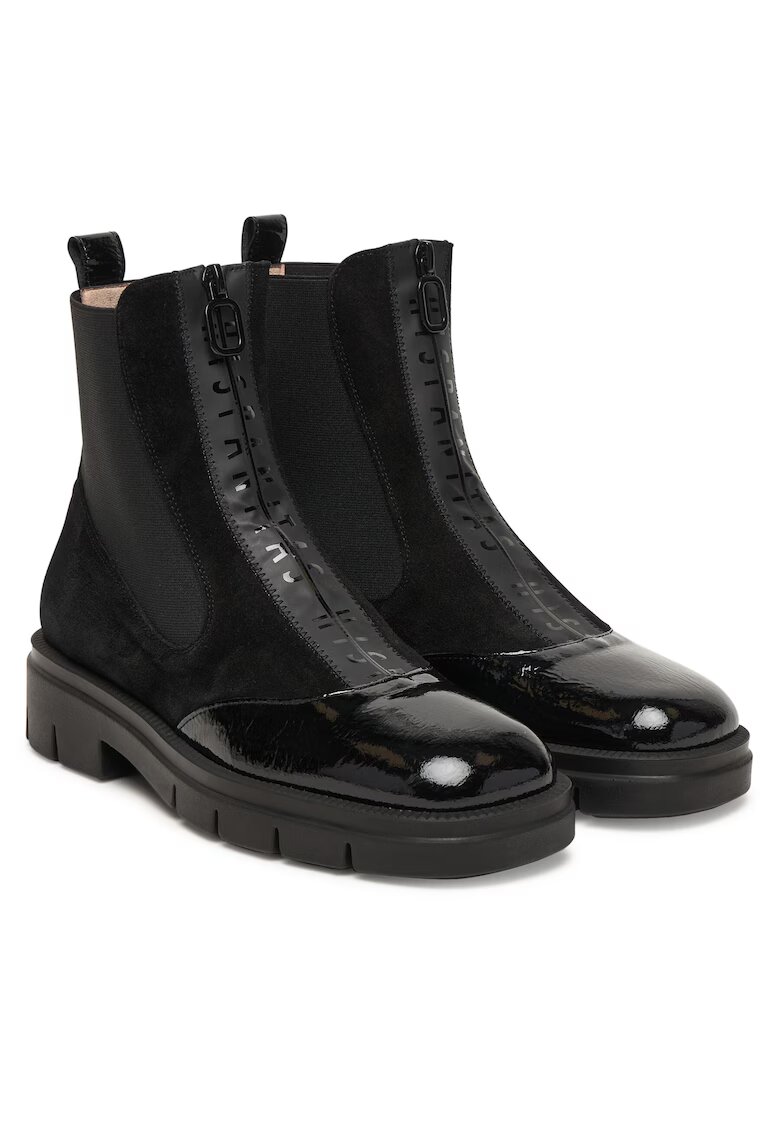 Hispanitas Botine dama Piele naturala - Negru