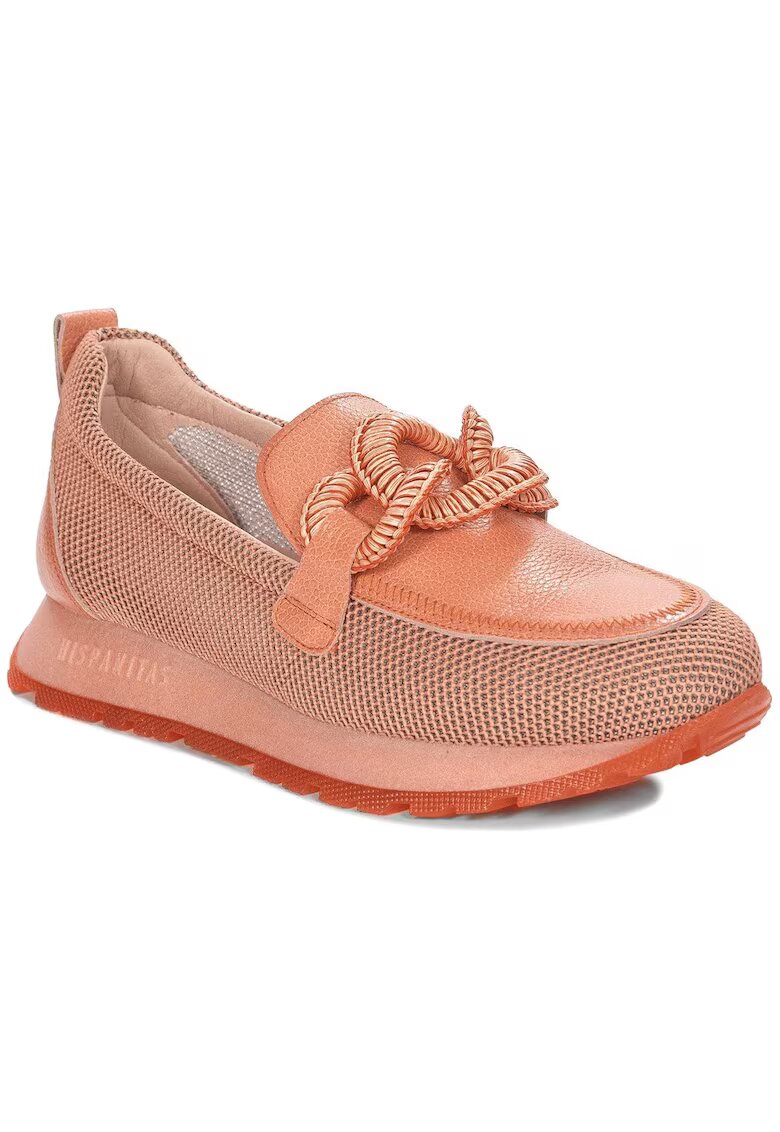 Hispanitas Pantofi dama portocalii - piele naturala