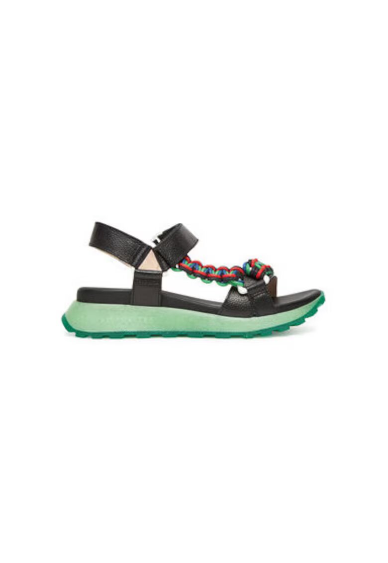 Hispanitas Sandale dama - HV253898 - Piele naturala - Negru - Negru