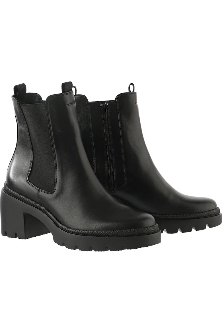 Hoegl Botine cu toc dama - Hogl - casual - piele naturala - negru