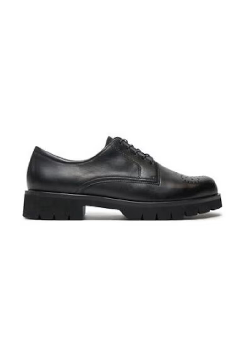 Hoegl Mocasini dama - Hogl - Rocky 8-101633 - negru - piele naturala -