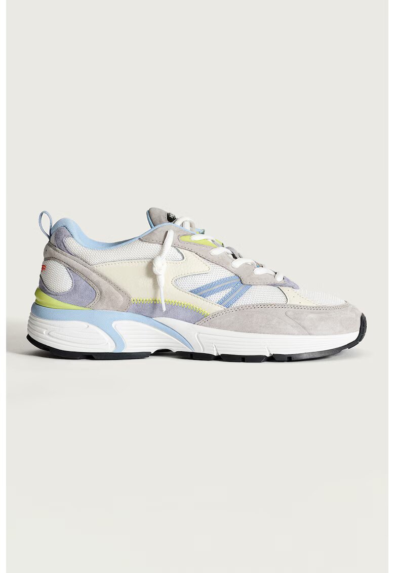 HOFF Pantofi sport din piele intoarsa Early - Albastru pastel/Gri deschis