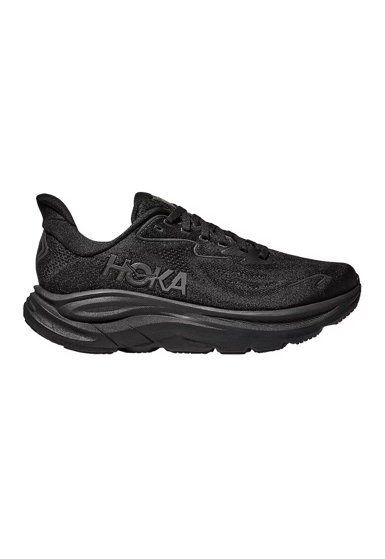 Hoka Pantofi Clifton 10 cu logo pentru alergare - Negru