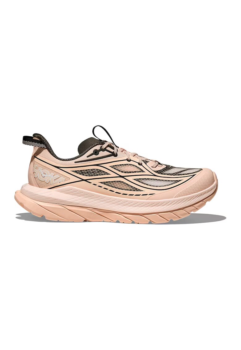 Hoka Pantofi cu sireturi reflectorizante pentru alergare W'S Mach Remastered - Piersica