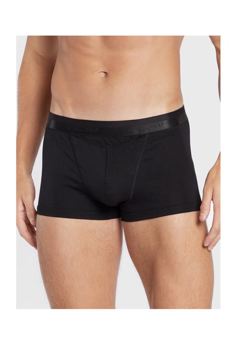 HOM Boxeri barbati - 301844716 - Bumbac/Modal - Negru - Negru