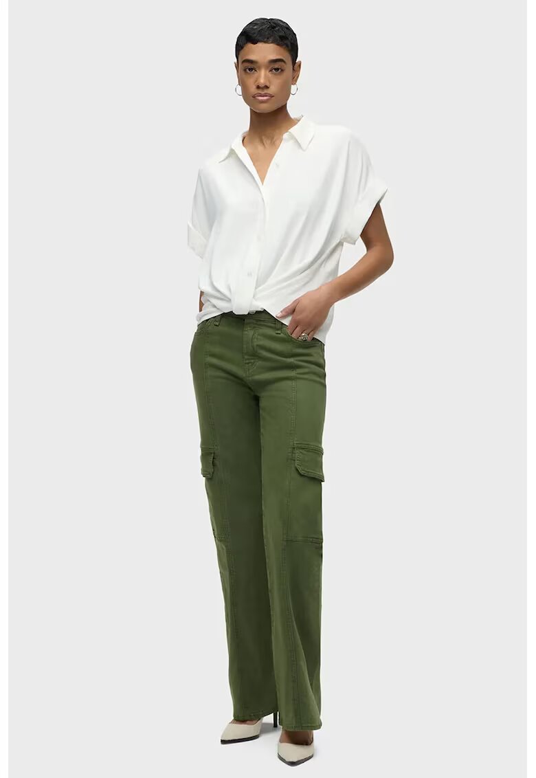 Hudson Blugi cargo cu talie înaltă - Verde