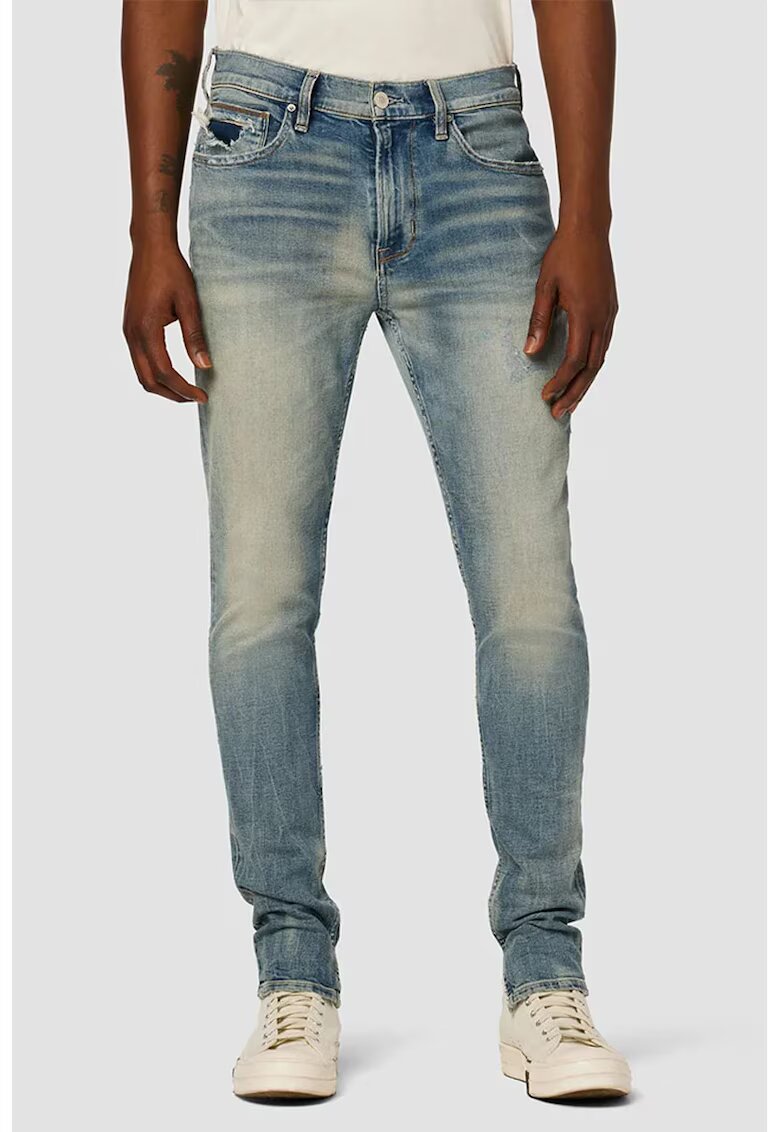 Hudson Blugi din denim premium - skinny cu aspect vintage - Albastru