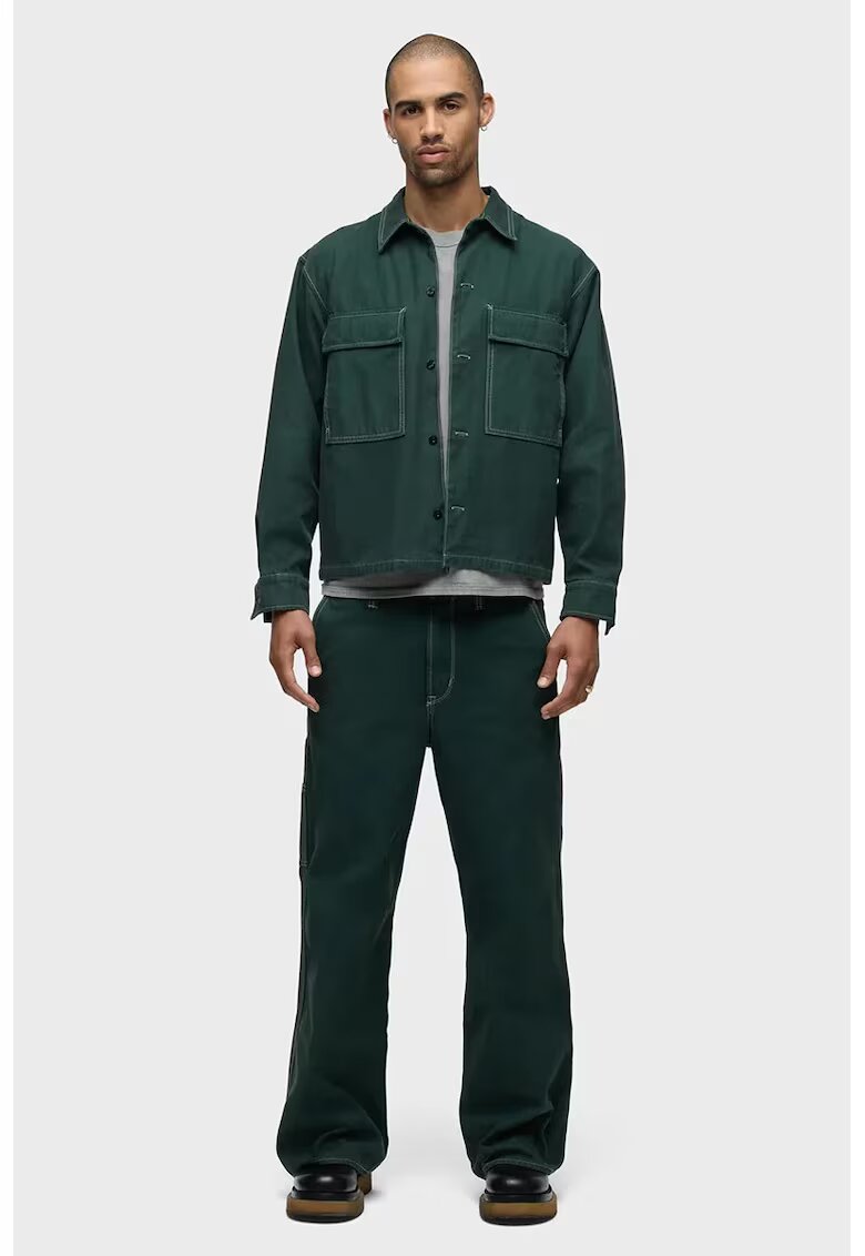 Hudson Blugi largi cu buzunare laterale HD1 - Verde