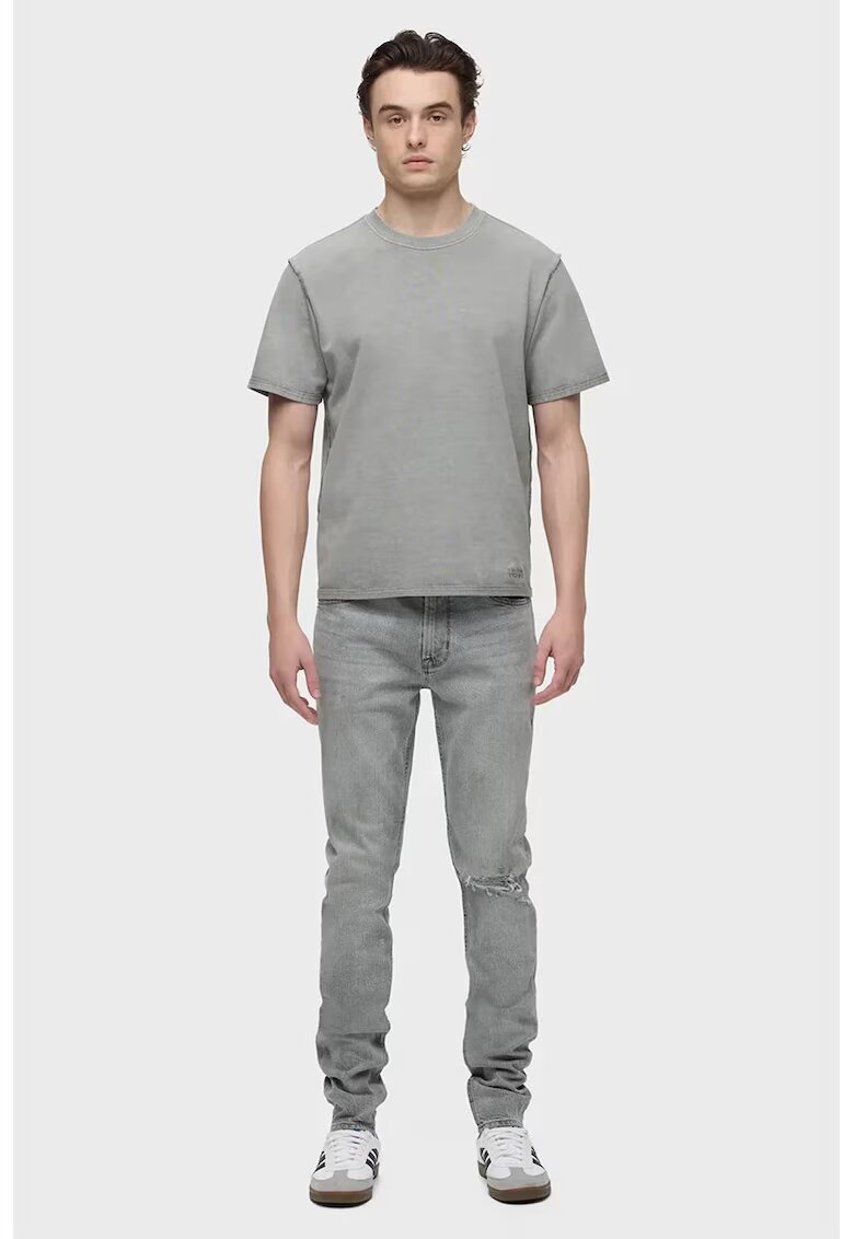 Hudson Blugi skinny cu inserții cu aspect deteriorat - Gri