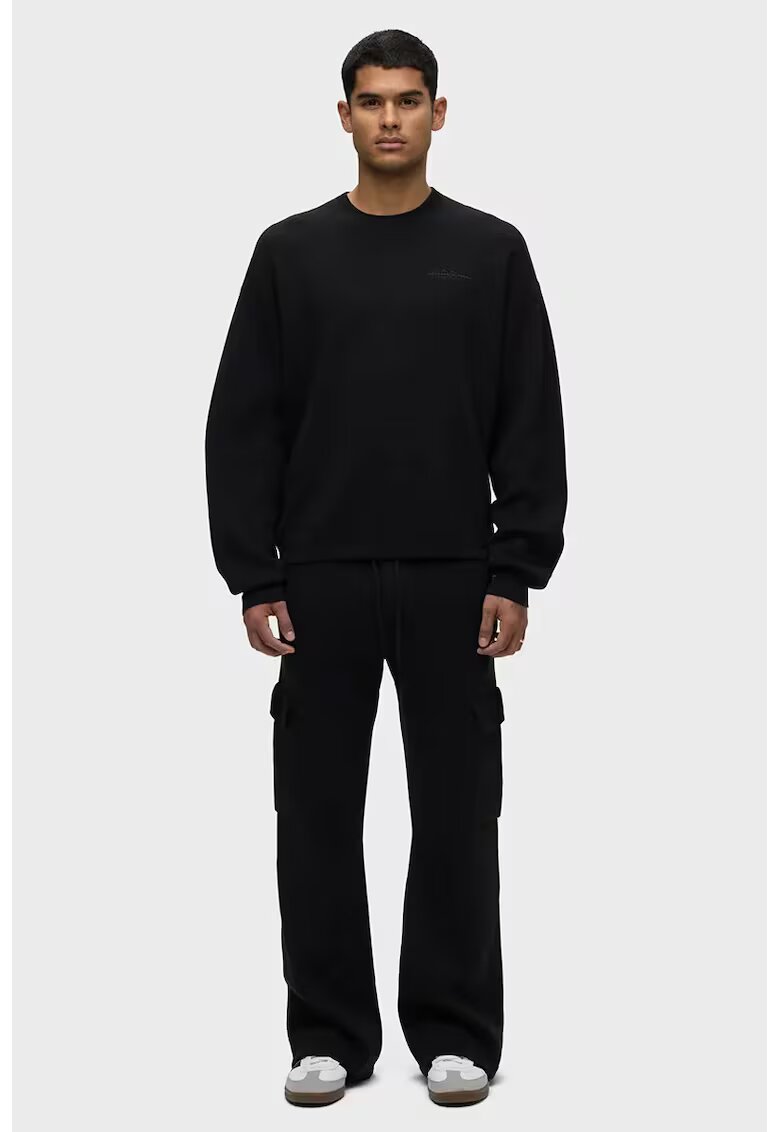 Hudson Pantaloni cargo evazați HD - Negru