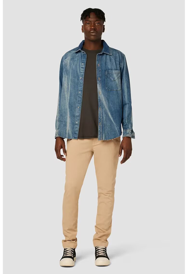 Hudson Pantaloni clasic chino drepți slim HD1 - Bej