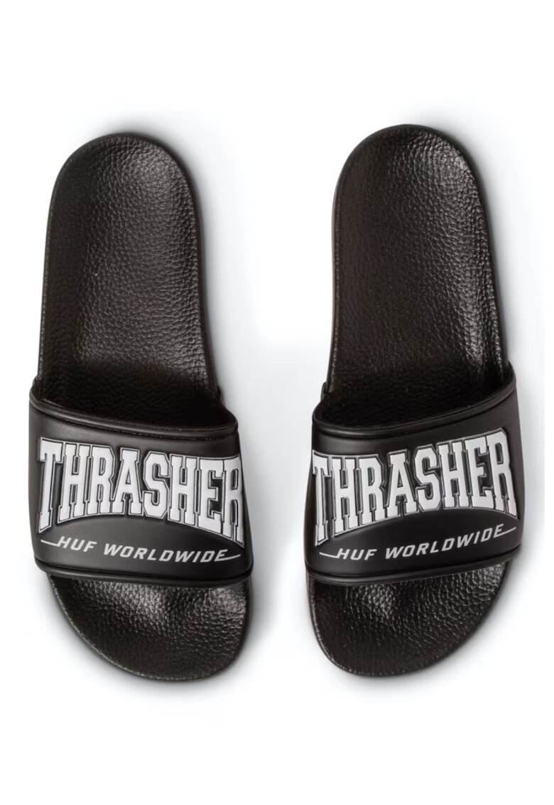HUF Papuci unisex cu logo x Thrasher -