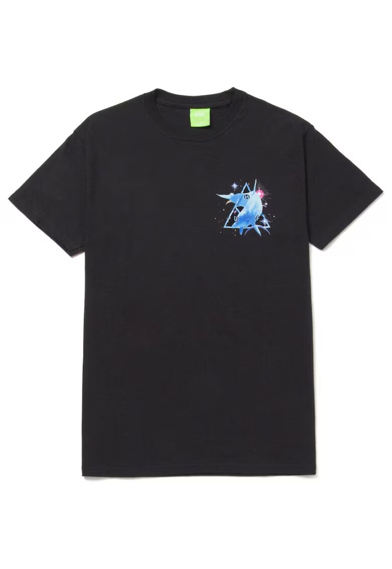 HUF Tricou bumbac - Gri inchis