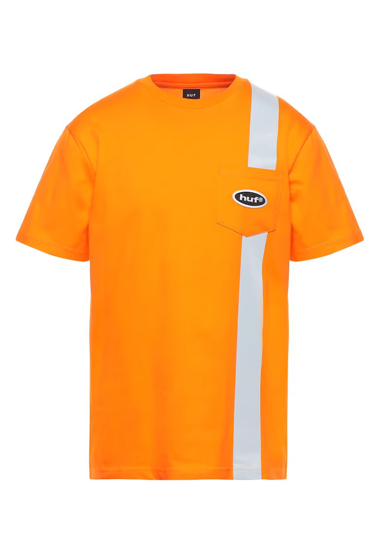 HUF Tricou cu decolteu la baza gatului -