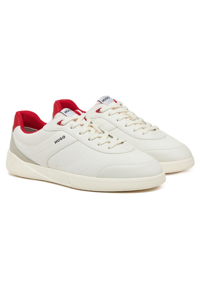 Hugo barbati Open White 126 - piele ecologica - alb - Alb