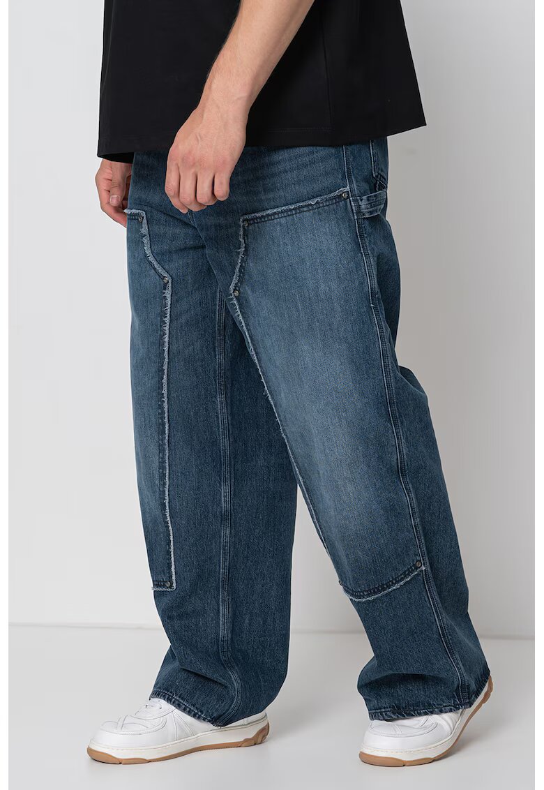 Hugo Blugi baggy cu logo - Albastru inchis