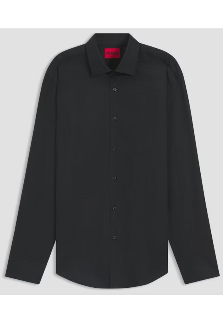 Hugo Camasa barbati bumbac - negru