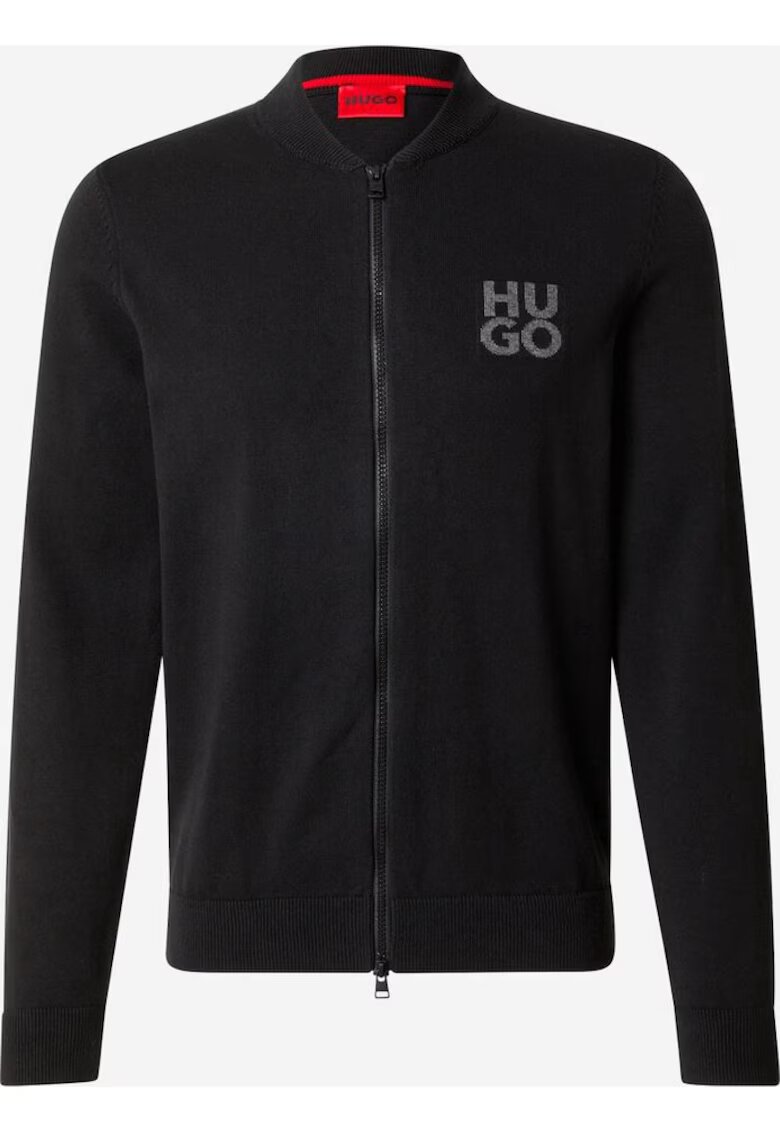 Hugo Cardigan cu fermoar - Negru