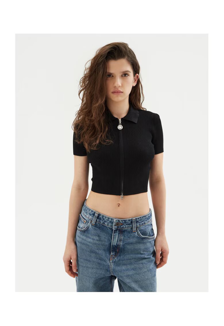 Hugo Cardigan dama negru - moale