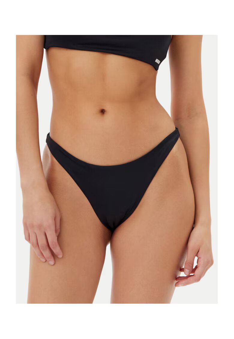 Hugo Chiloti de baie negru - material elastic