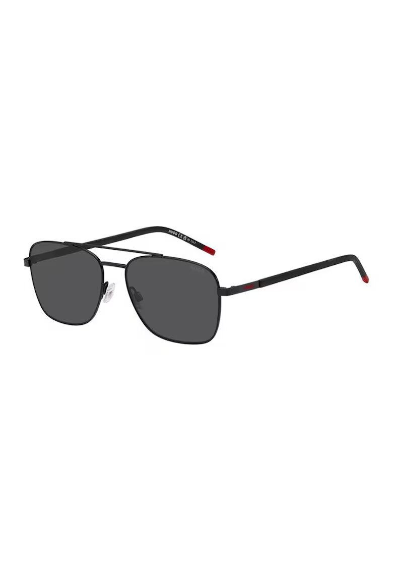 Hugo Ochelari de soare aviator metalici - Negru/Gri antracit