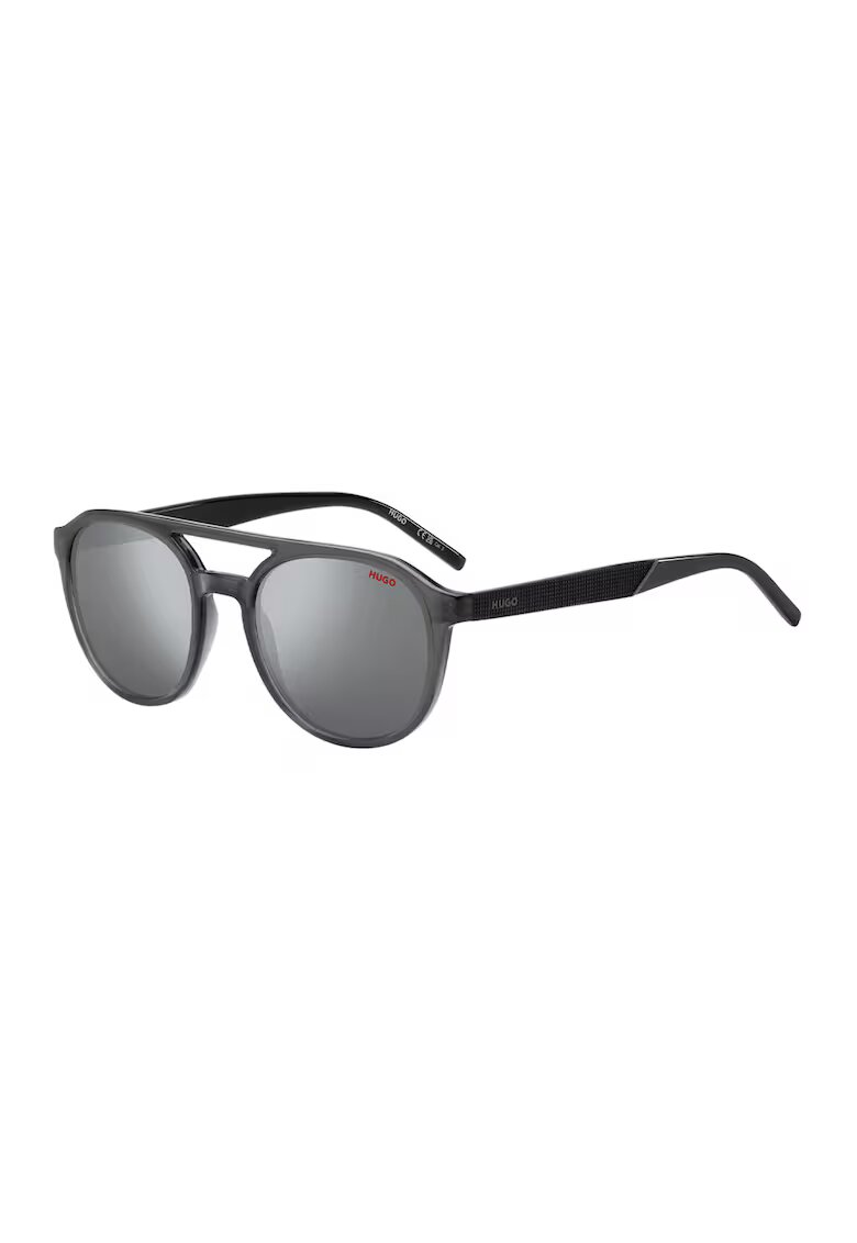 Hugo Ochelari de soare aviator rotunjiti cu lentile oglinda