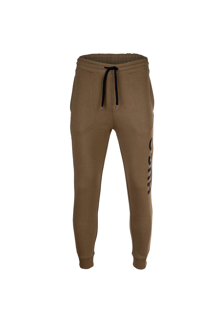 Hugo Pantaloni de trening cu snur Dutschi - Kaki