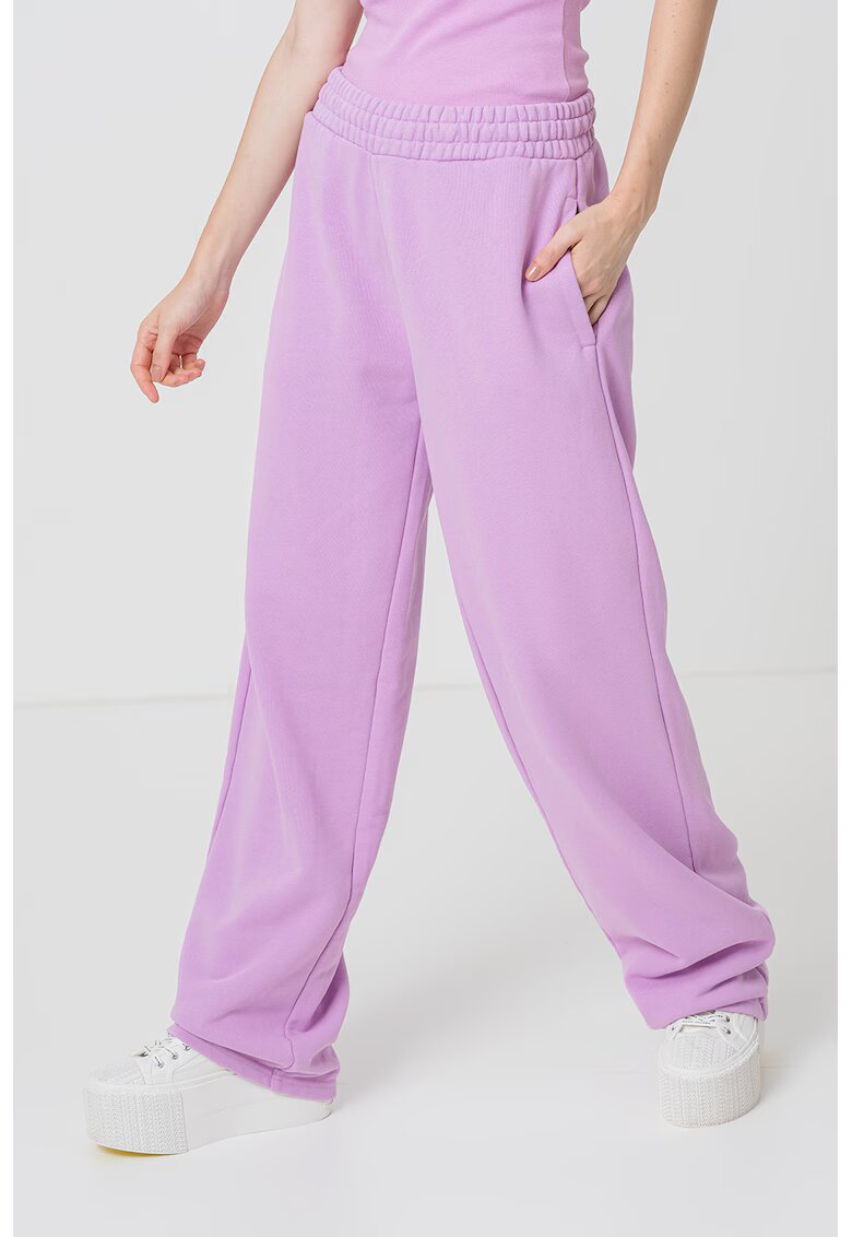 Hugo Pantaloni jogger relaxed fit - Lila