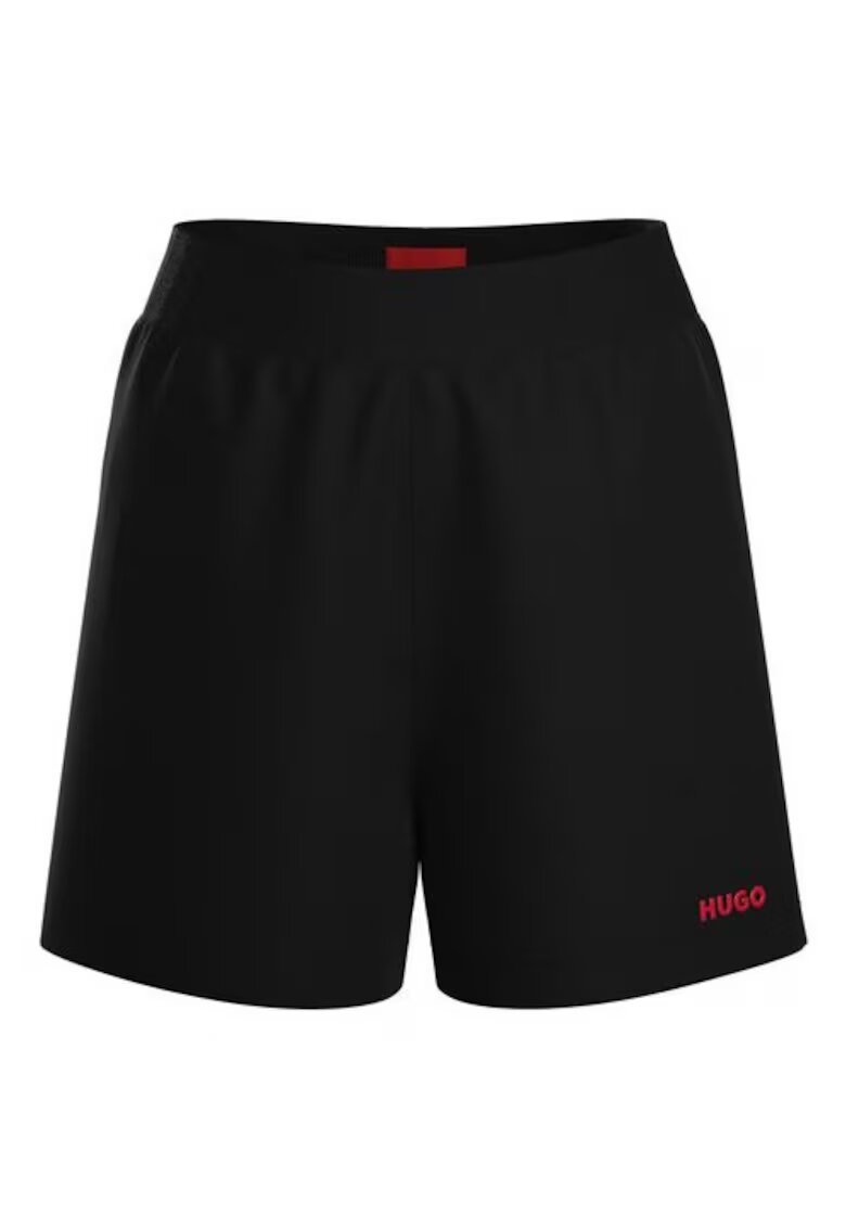 Hugo Pantaloni scurti cu logo din amestec de bumbac