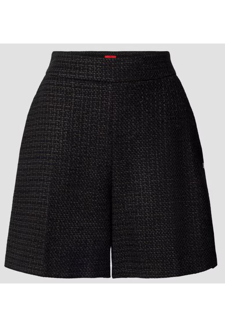 Hugo Pantaloni scurti Helenda - bumbac/poliester - negru