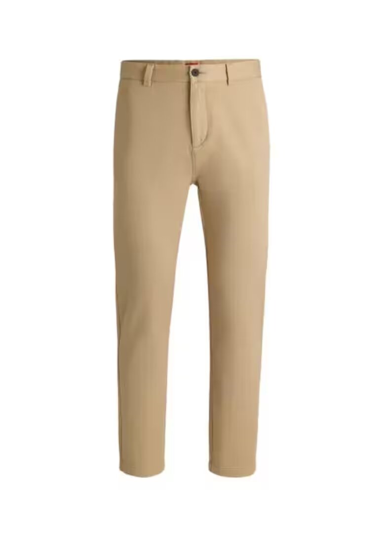 Hugo Pantaloni Slim Fit Din Bumbac