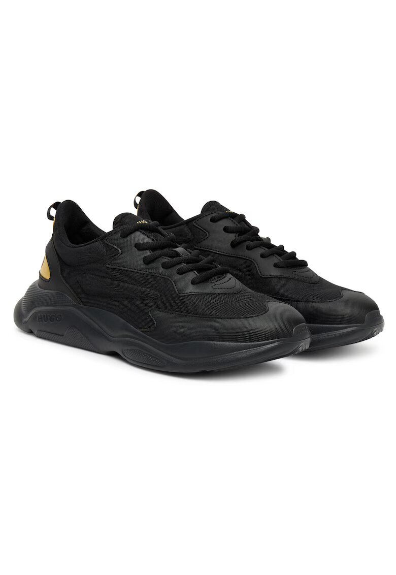 Hugo Pantofi sport barbati model Black 007 - culoare negru - tesatura