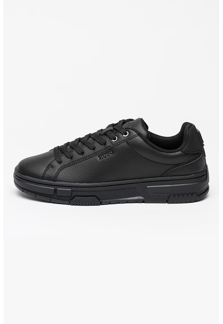 Hugo Pantofi sport din piele ecologica Yarrow - Negru