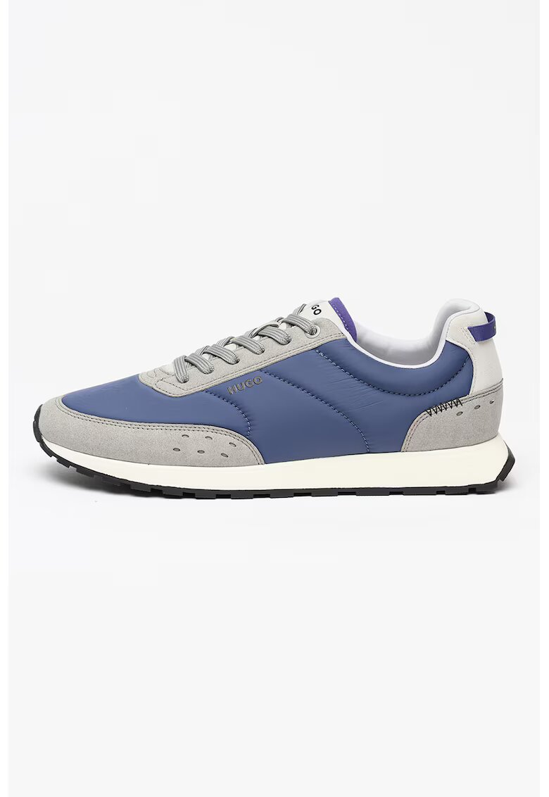 Hugo Pantofi sport low-cut Icelin - Gri/Albastru lavanda