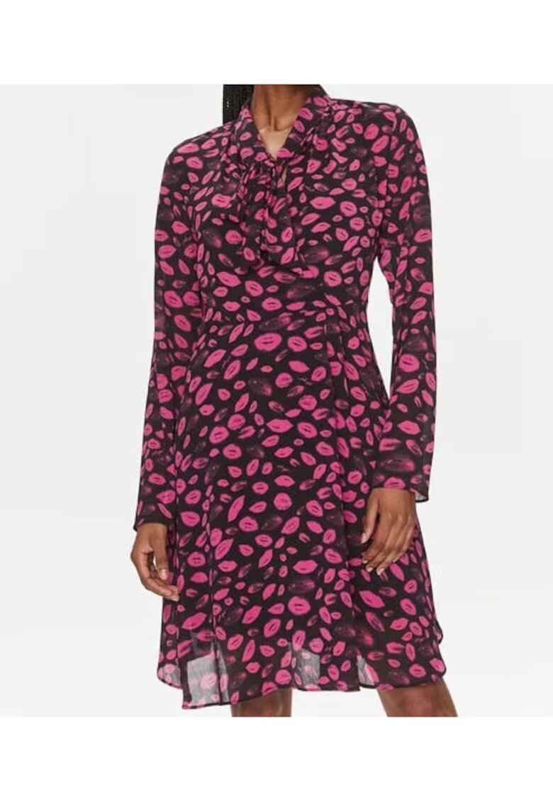 Hugo Rochie 50508551 - Poliester - Negru/Roz