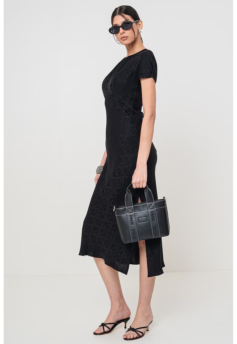 Hugo Rochie midi cu model - Negru