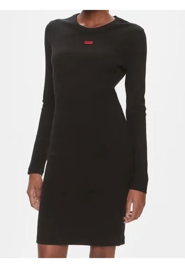 Hugo Rochie Nemalia - montata - neagra - 96% bumbac - 4% elastan