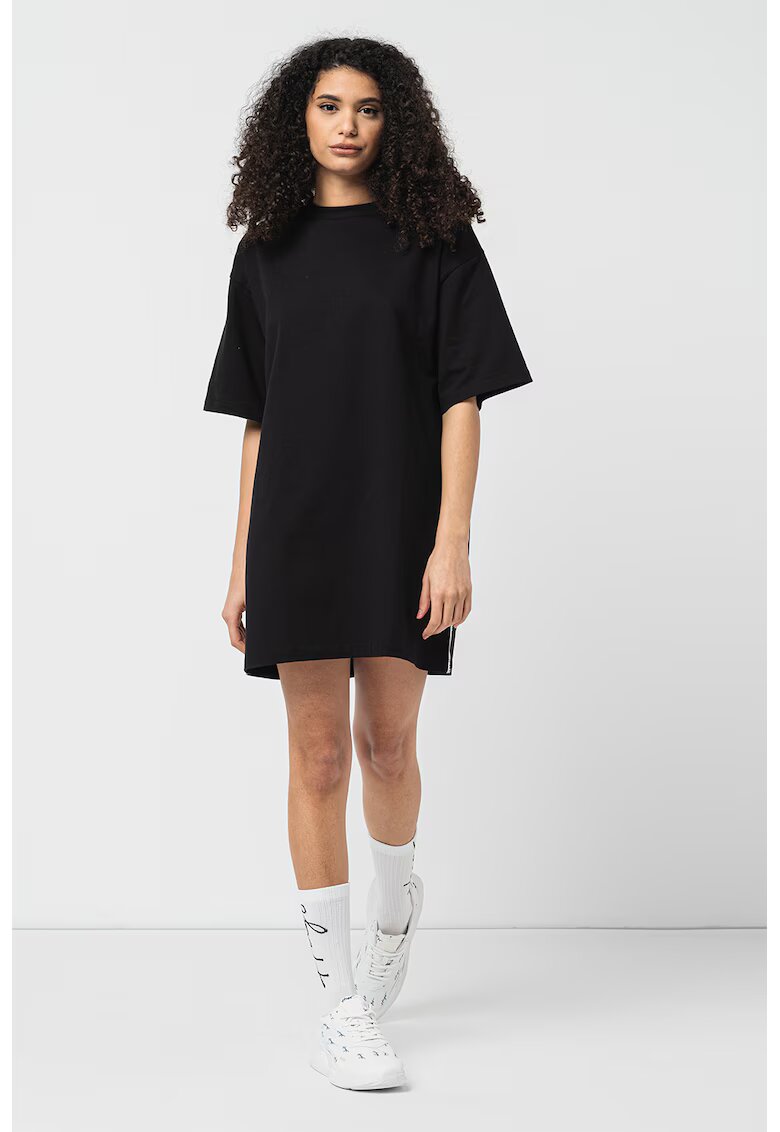 Hugo Rochie-tricou supradimensionata Nashonda - Alb/Negru
