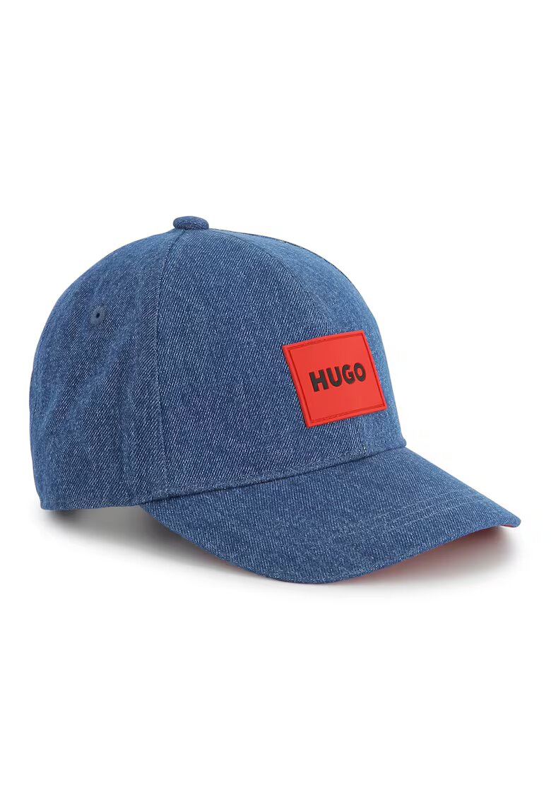 Hugo Sapca baseball din denim - Albastru prafuit
